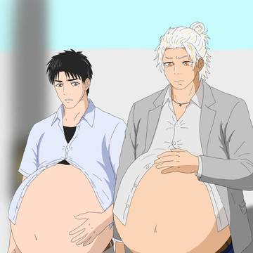 【依頼】大食い後の宏人くんとキング