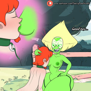Peridot with a lucky guy