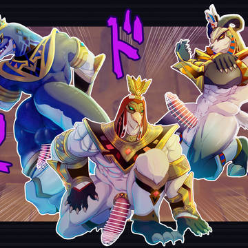 Sobek, Thoth, Heryshaf