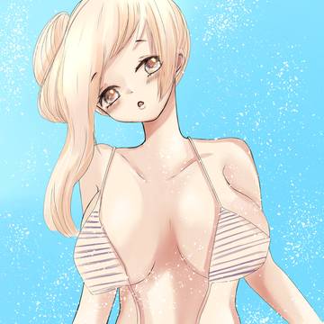 水着ほどけちゃった