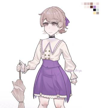 オリジナルキャラ　立ち絵