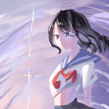 夕暮れ