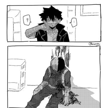 一般通過🐍とインターン中に負傷した🍰の漫画