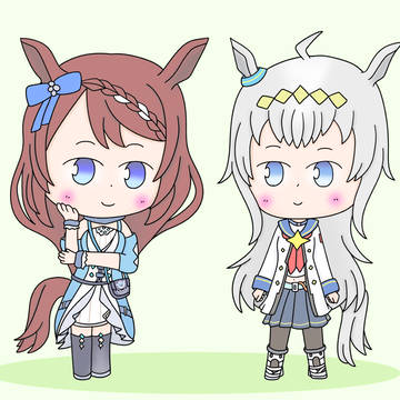 ウマ娘 オグリキャップ・スーパークリーク