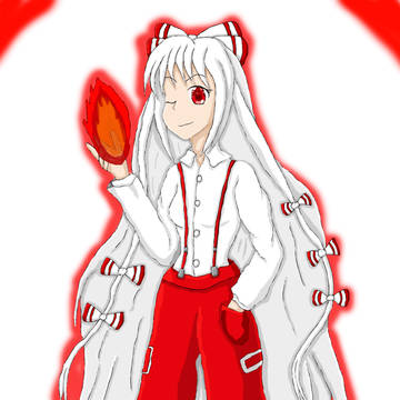東方　藤原妹紅　in　博妖記