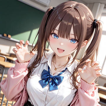 がおーっ、今日はちょっといたずらモードだよ💕Rawr, Mi