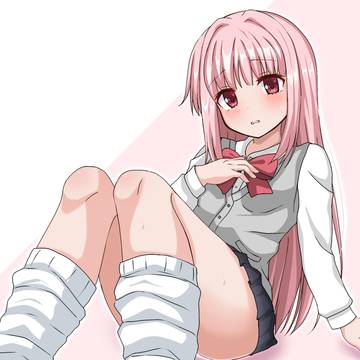 いろは宝崎制服×ルーズソックス