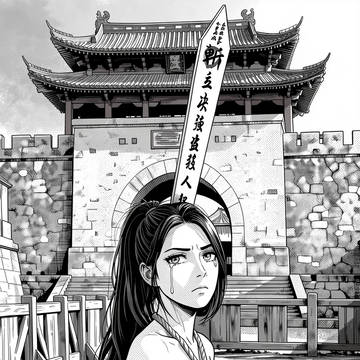 処刑を待つ少女