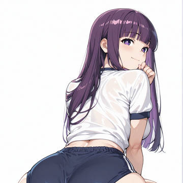ブルマ姿のフェルン①