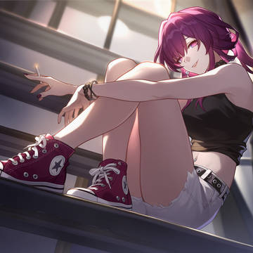 Casual Kafka | 私服・カフカ 🖤🤍💜
