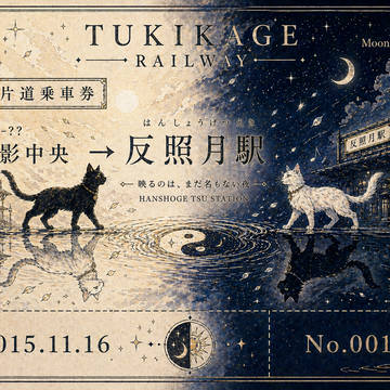 月影鉄道｜発券記録 No.0012