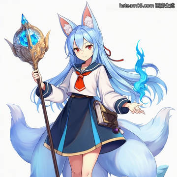 冰希 N 大书库底层的蓝尾学徒