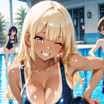 プールサイド