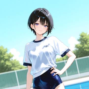 私に水をかけるなんていい度胸ね💙