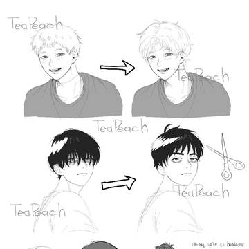 change their hairstyles