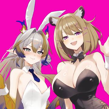バニーシュウ&ウタゲ