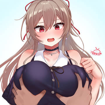 skebご依頼 着衣揉み