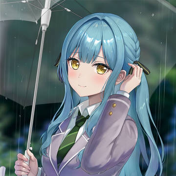 「少し濡れてしまったわね」