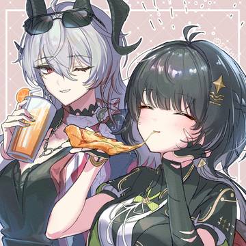 ピザーラコラボのザンニーと漂泊者