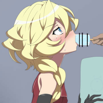 暑いのでキャロルちゃんにアイスを食べさせてあげるだけの健全な絵