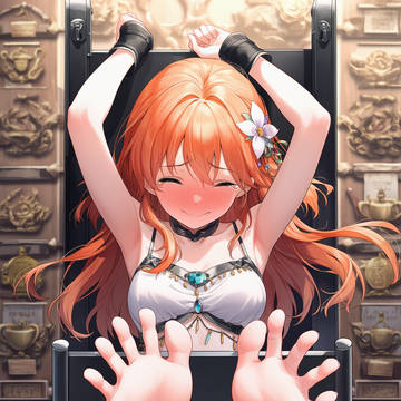 ランダムプロンプトを利用したくすぐりイラストガチャ