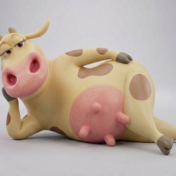 Mom tell me Cow!