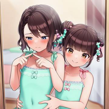 兄妹で女児向け水着２