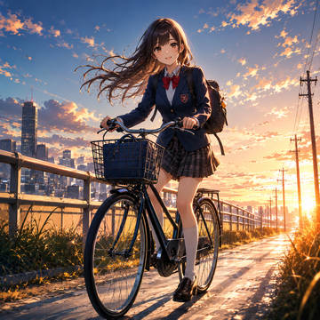 自転車通学