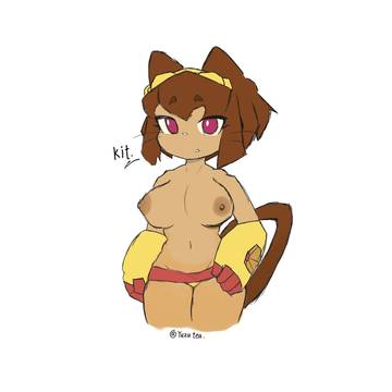 Kai is very cute, so I drew her.