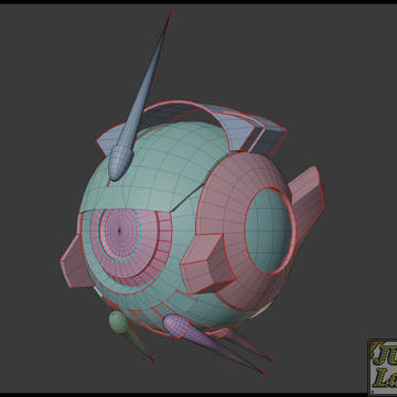 ロボセイカさん風3Dモデル