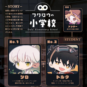 【創作】キャラ一覧と簡単なあらすじ