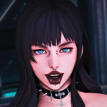 Gaia - goth babe