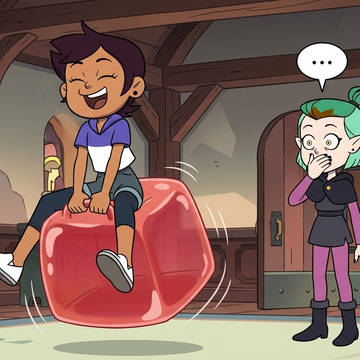 Luz on a… Jelly Hopper? What?