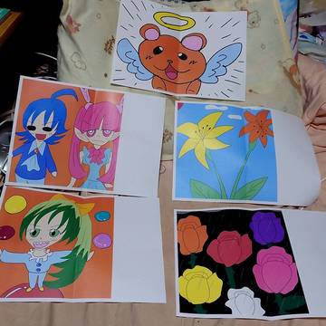 でじるみで描いた作品