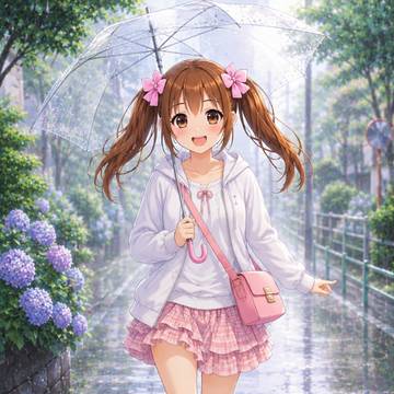 今日は雨
