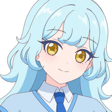 夢宮あおい　私服へそ出し　髪下ろしロングヘアー　バージョン
