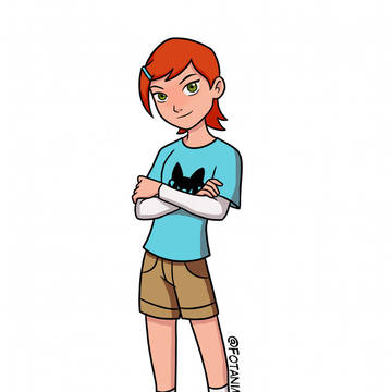 gwen tennyson reboot style