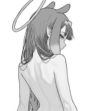 Ina's Back Sketch Comm