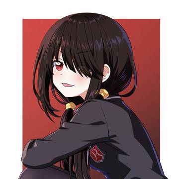 Kurumi en mode lycéenne