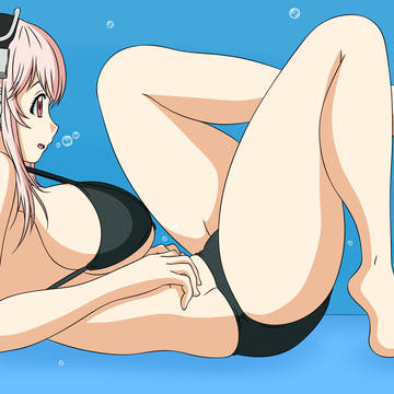 すーぱーそに子水中