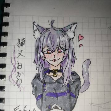 おかゆん(落描き)