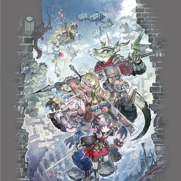 墳墓迷宮を巡って(アナログゲームのボックスイラスト)