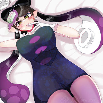 アオリちゃんが揶揄ってくるので、押し倒してみた🦑