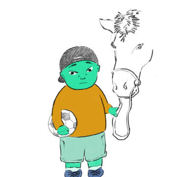 蒙古男孩