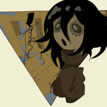 Looping the rooms lady