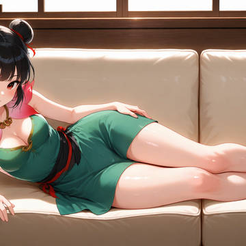 哪吒 三公主 側臥美人