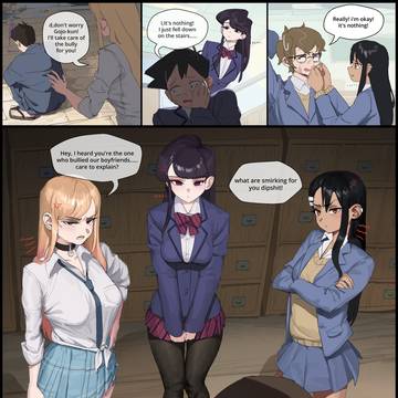 kita, komi, nagatoro x bbc