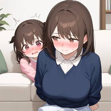 緊縛強盗に襲われた母娘