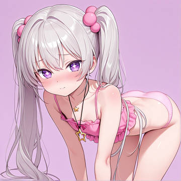 照れ顔のルナ