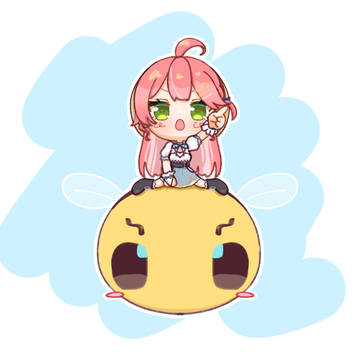 蜂と共に！